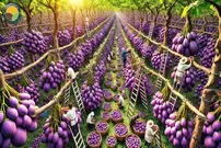 (ویدئو) فرآیند دیدنی کشت و برداشت میوه عجیب آکبیا در ژاپن