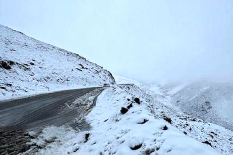(ویدئو) بارش زیبای برف در سپیدان استان فارس 