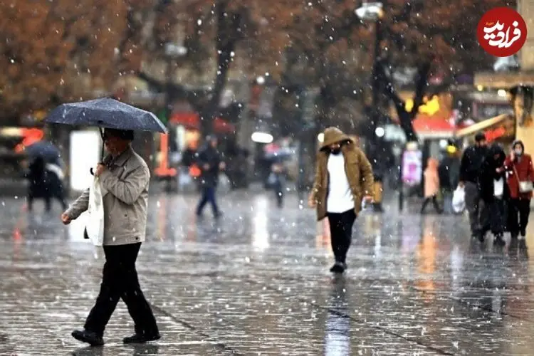 ورود سامانه بارشی به کشور/ بارش برف و باران در این نقاط