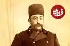 عکس| سفر به تاریخ؛ مظفرالدین شاه در حال قلیان کشیدن در جوانی و در تبریز