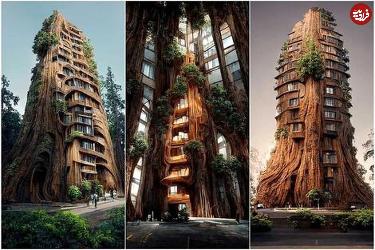 ( عکس) ساختمان‌هایی که رشد می‌کنند و نفس می‌کشند