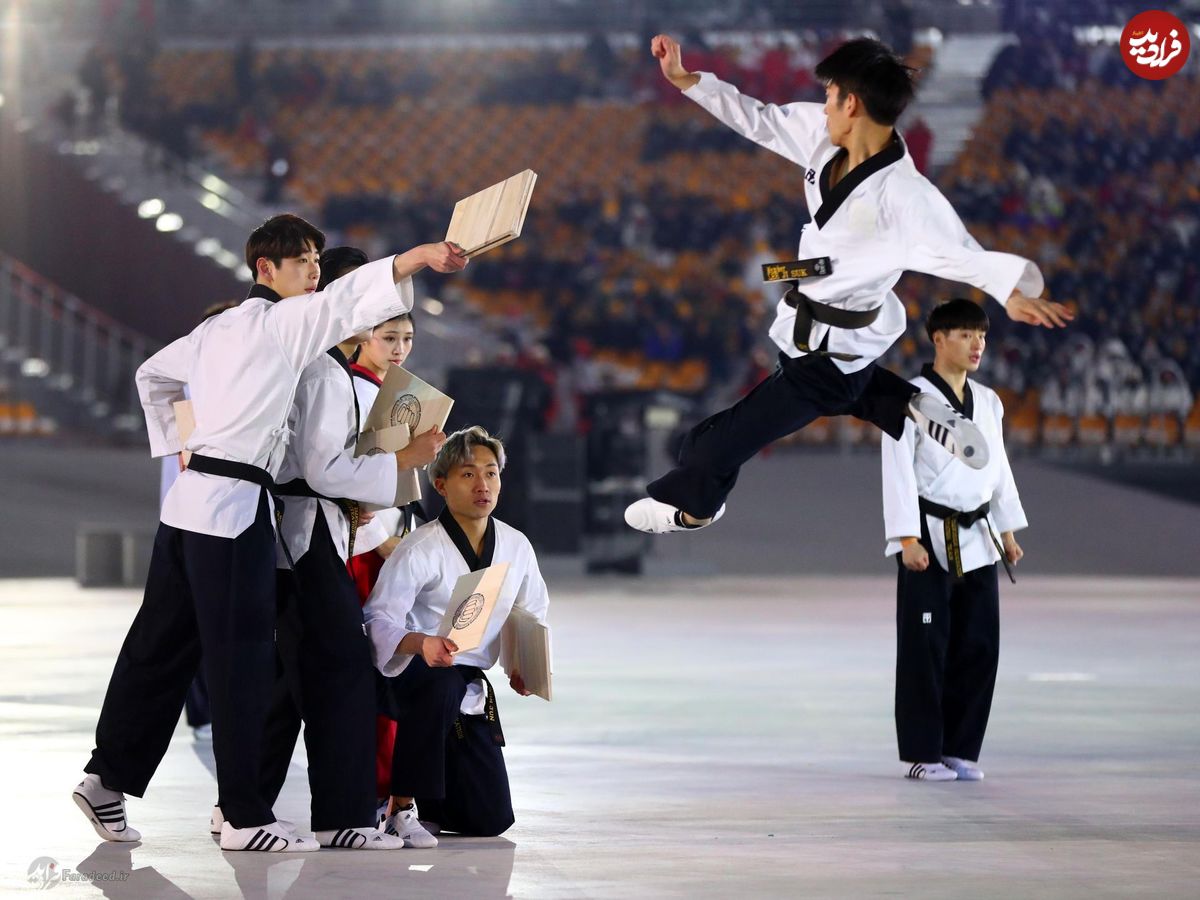 تصاویر/ مراسم افتتاح المپیک زمستانی پیونگ چانگ