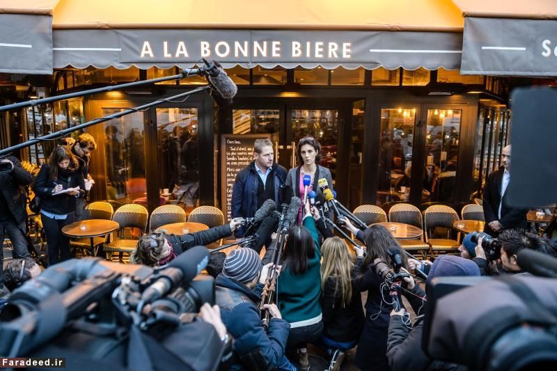 تصاویر/ بازگشایی کافه محل حملات در پاریس