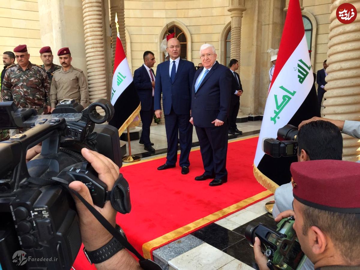 تصاویر/ مراسم تنفیذ رئیس جمهوری عراق چگونه برگزار شد؟