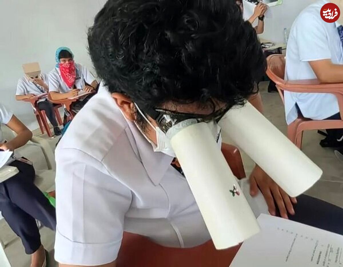 (ویدئو) ابتکار جالب دانشجویان فیلیپینی برای جلوگیری از تقلب!