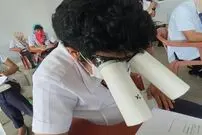 (ویدئو) ابتکار جالب دانشجویان فیلیپینی برای جلوگیری از تقلب!