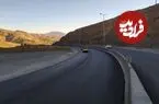 عکس| سفر زمان؛ یک اتومبیل قدیمی در منظره برفی گردنه اسدآباد همدان؛ 80 سال قبل
