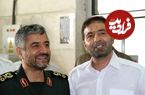 عکس؛ سفر در زمان؛ «فضانورد مشهور روس» در کنار مزار پدر صنعت موشکی ایران؛ سال 94
