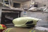 آپارتمانی سه‌طبقه در تهران بر اثر انفجار تخریب شد