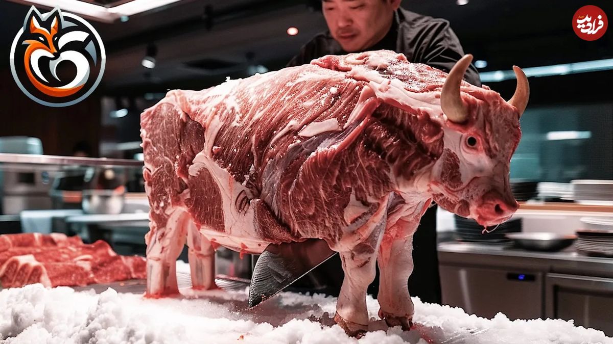 (ویدئو) کره ای ها چگونه هزاران گاو را پرورش و گوشت شان را پردازش می کنند؟
