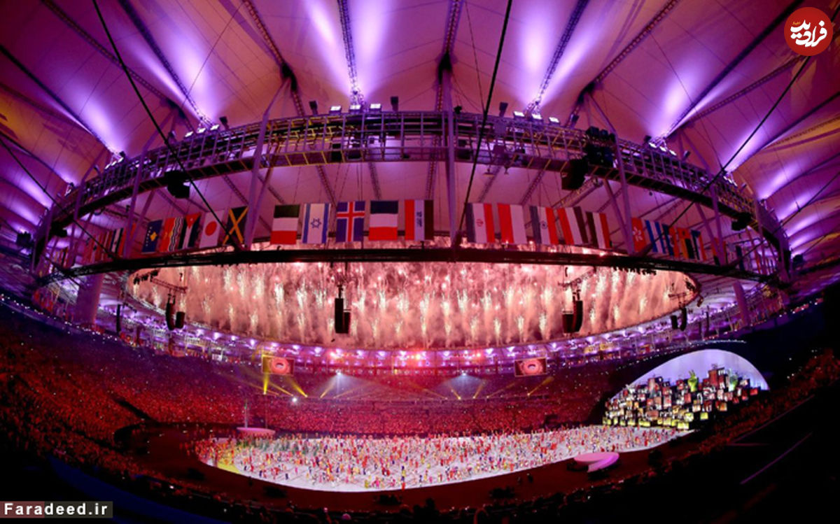تصاویر/ مراسم افتتاحیه المپیک ریو