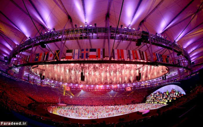 تصاویر/ مراسم افتتاحیه المپیک ریو