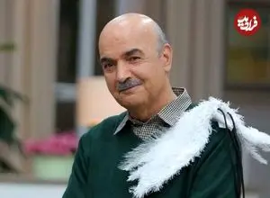 عکس| سفر زمان؛ «ایرج طهماسب» و «مخمل» در پشت‌صحنه «خونۀ مادربزرگه»؛ دهۀ 60