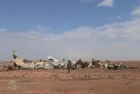 تصاویر/ تصرف پایگاه هوایی داعش در الرقه