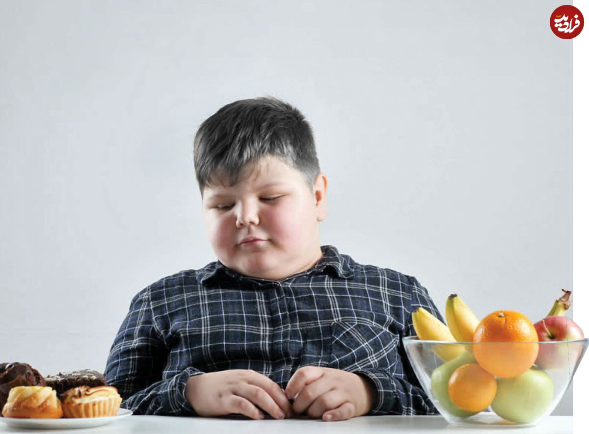 چاقی مفرط در بین کودکان ۱۰ تا ۱۱ سال