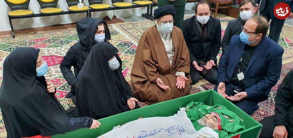 اولین تصویر از شهید محسن فخری زاده پس از شهادت