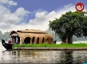 ببینید| زندگی روی آب در هند را ببینید!