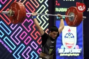 وزنه‌بردار ایرانی رکورد دنیا را شکست