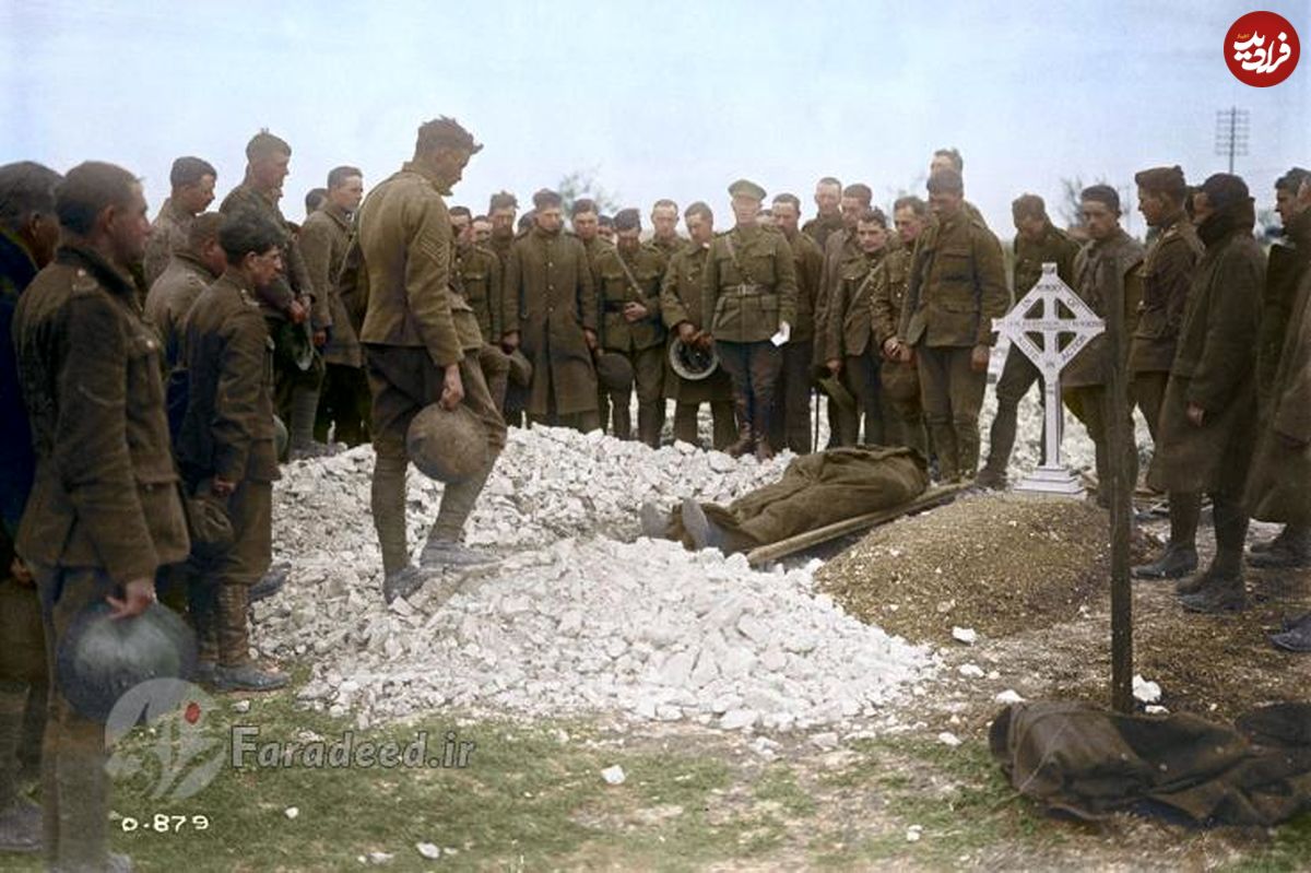 تصاویر/ عکس‌های رنگی جنگ جهانی اول