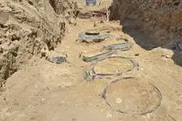عکس| کشف مقبره دست‌نخورده یک جنگجوی ۳۸۰۰ ساله در جمهوری آذربایجان
