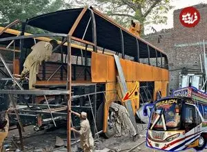 ببینید| مراحل تماشایی تولید اتوبوس مسافربری در کارگاهی در پاکستان