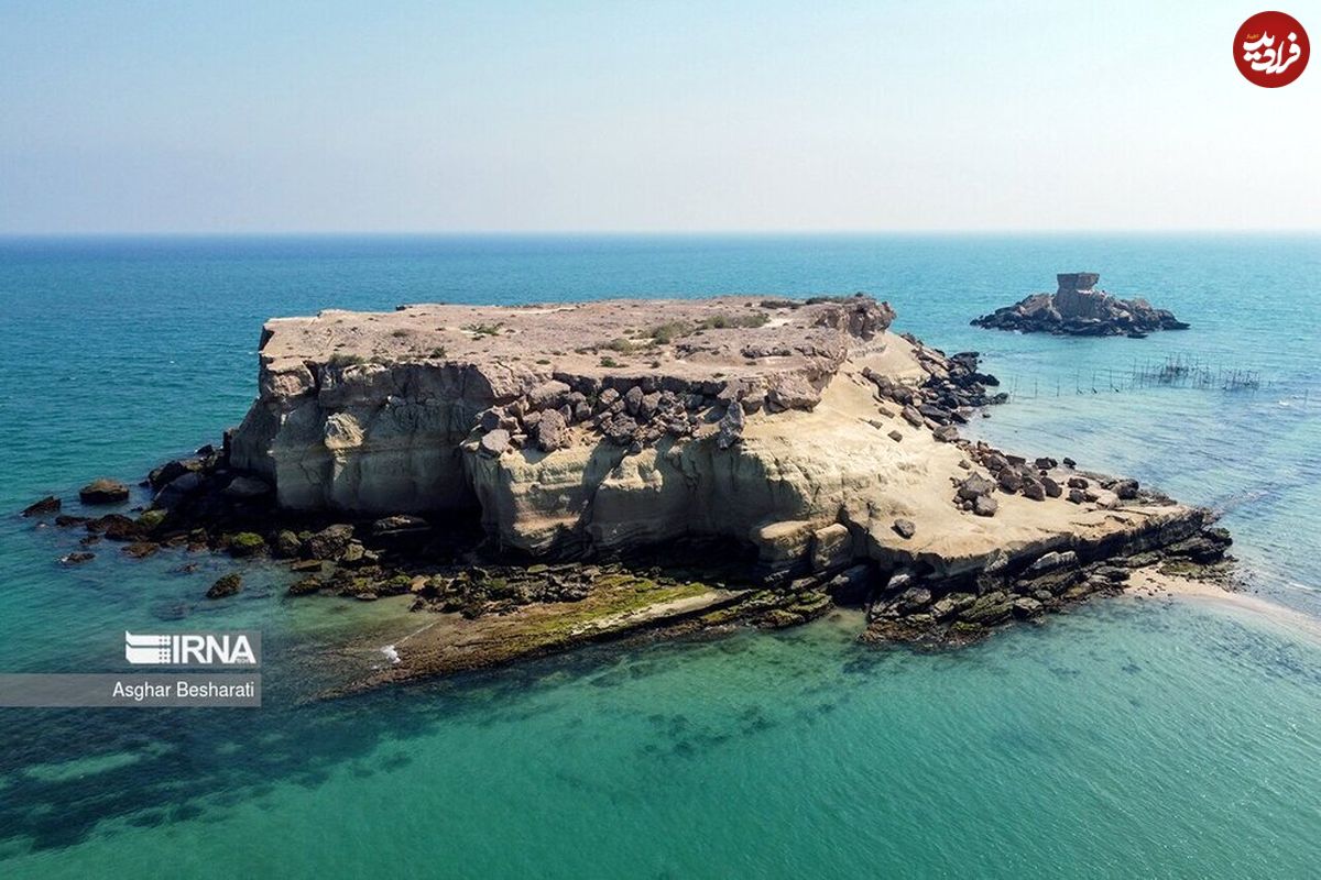(تصاویر) جزایر ناز؛ یکی از عجایب هفتگانه قشم