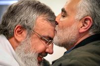 عکس؛ سفر به تاریخ؛ چهرۀ خندان «حاج قاسم سلیمانی و سید حسن نصرالله» در آخرین دیدار