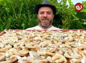 ببینید| غذای روستایی در آذربایجان؛ پخت یک غذای متفاوت با میگو ببری