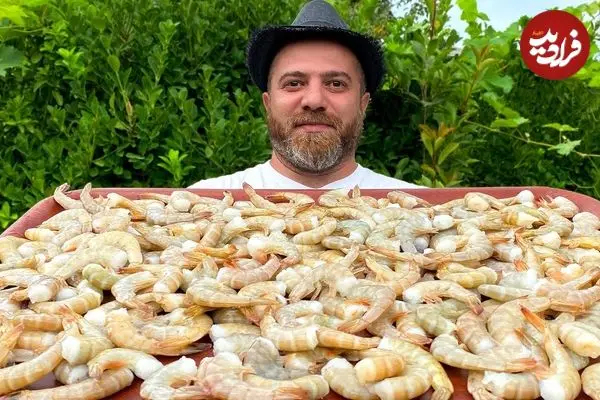 ببینید| غذای روستایی در آذربایجان؛ پخت یک غذای متفاوت با میگو ببری