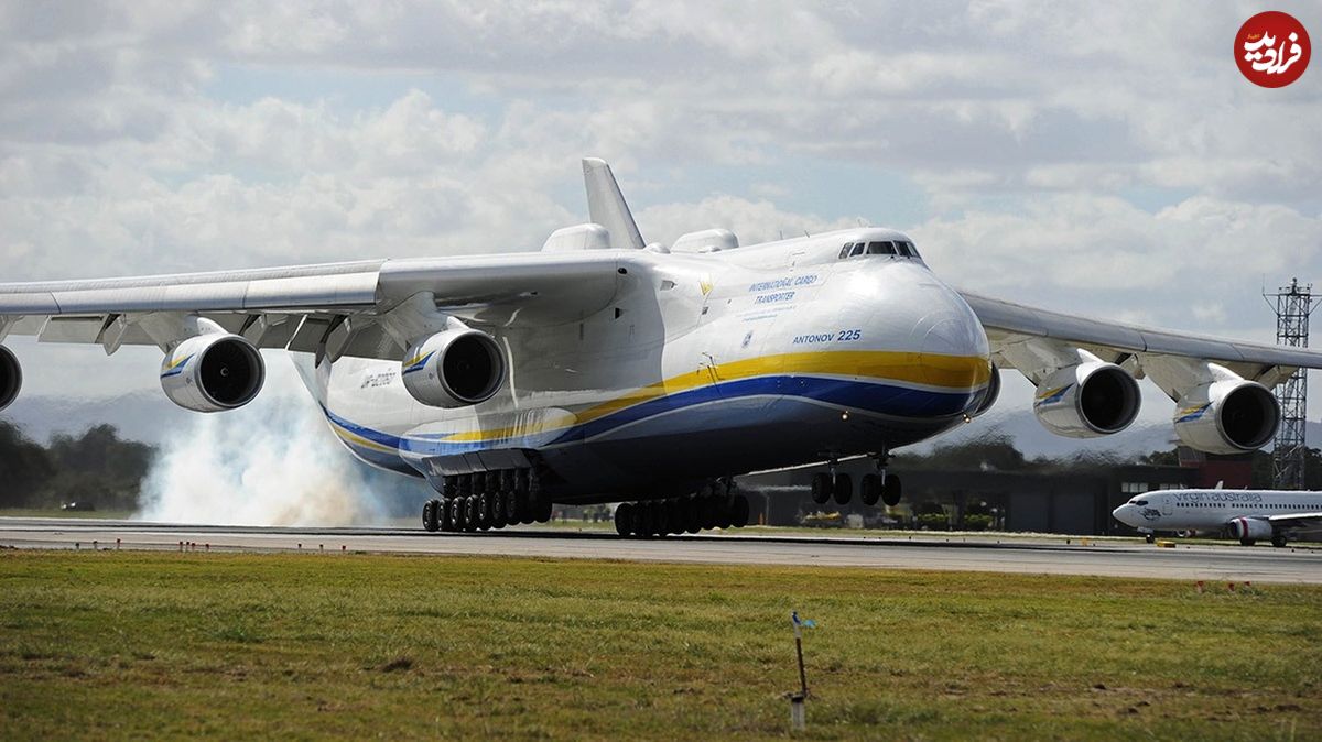 (ویدئو) تیک آف دیدنی بزرگ‌ترین هواپیمای دنیا