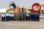 تصاویر| سفر در زمان؛ «سرتیپ دوم خلبان مجید کاظمی» قبل شهادت و در کنار جنگنده اش