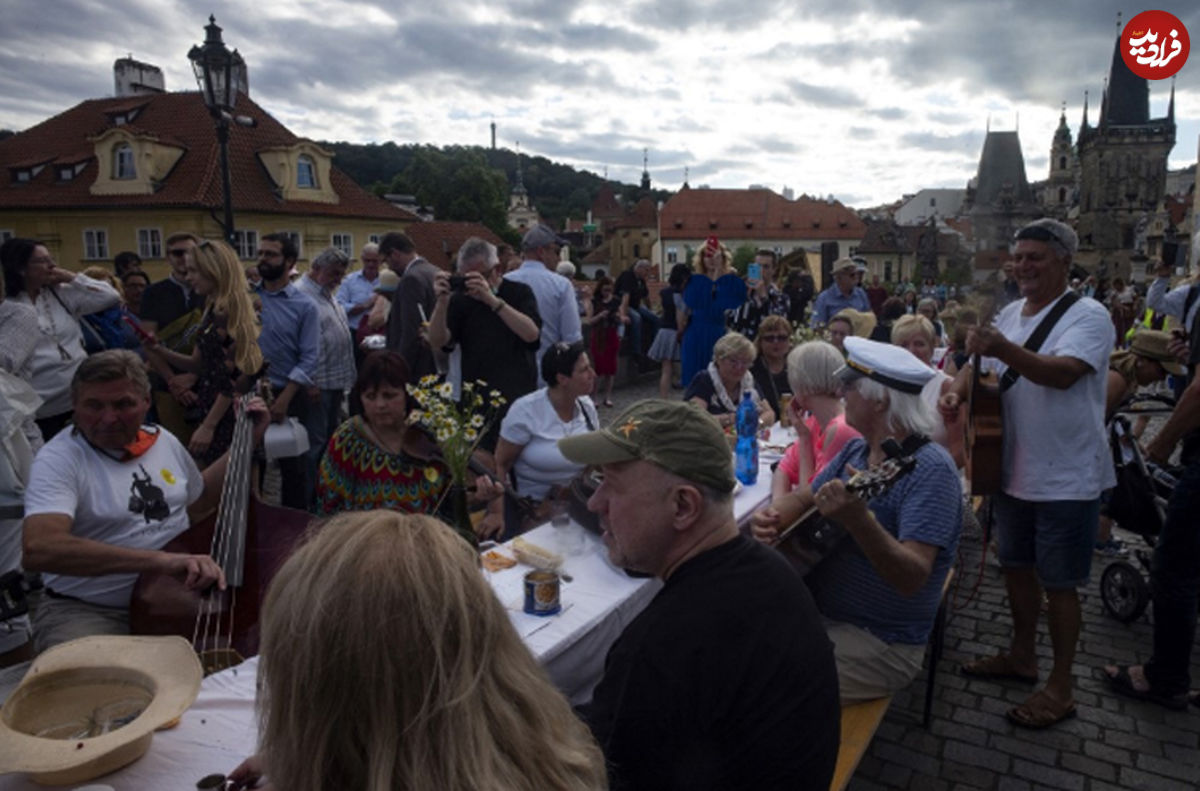 جشن پایان کرونا در جمهوری چک