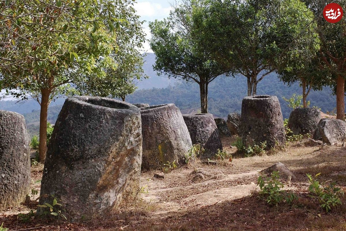 «دشت خمره‌ها»؛ چشم‌اندازی باستانی و رازآمیز در کشور لائوس