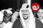 عکس؛ سفر در زمان؛ استقبال «پادشاه دوم عربستان از آخرین پادشاه عراق»؛ سال 1336