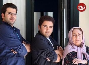  عکس| سفر در زمان؛ جشن تولد «بی بی گوهر» در پشت صحنه سریال بچه مهندس 4؛ سال 99