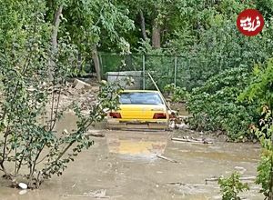 سیلاب در فیروزکوه؛ ‌شهرک کوهسار ‌تخلیه شد