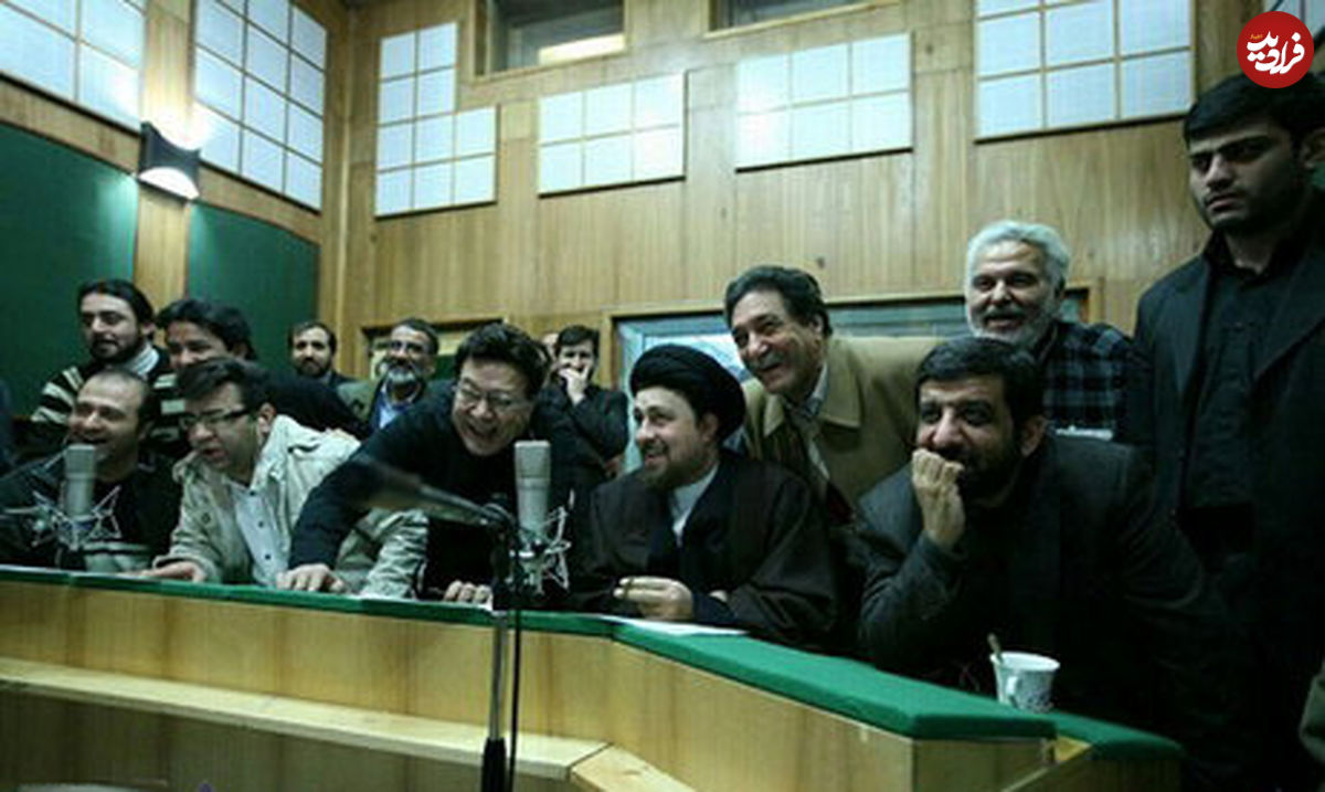 سیدحسن خمینی در حال دوبله
