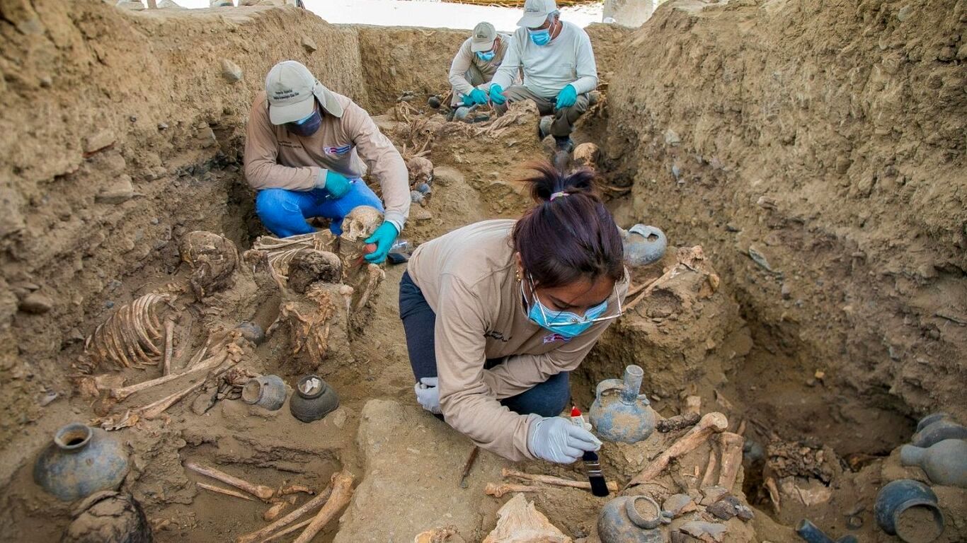 (ویدئو) کشف گور‌های باستانی در پرو؛ ۱۰۰ سال پس از میلاد مسیح!
