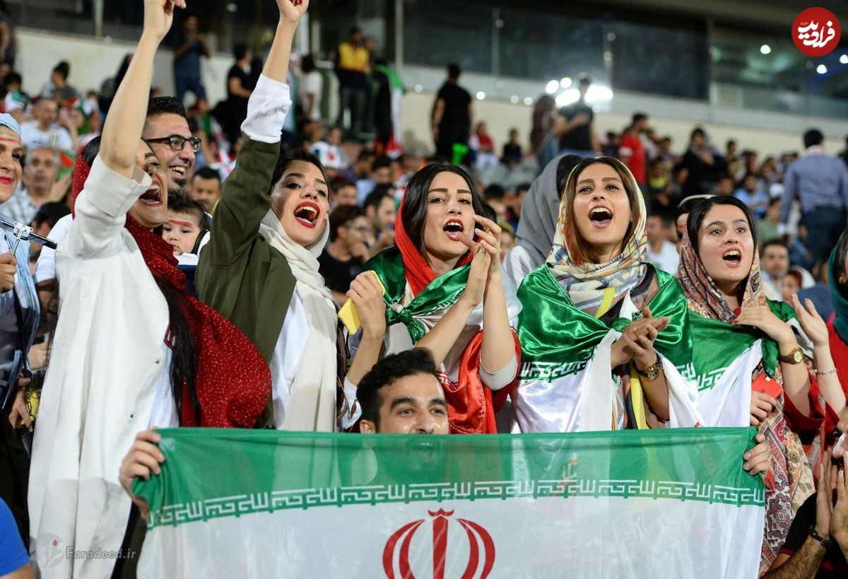 تصاویر/ حمایت از زنان ایرانی در جام جهانی 2018