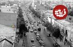 (عکس) سفر به تهران قدیم؛ چرا در تهران قدیم خودروها وسط خیابان پارک می‌کردند؟