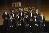 عکس/ تیم فوتبال منتخب سال 2015