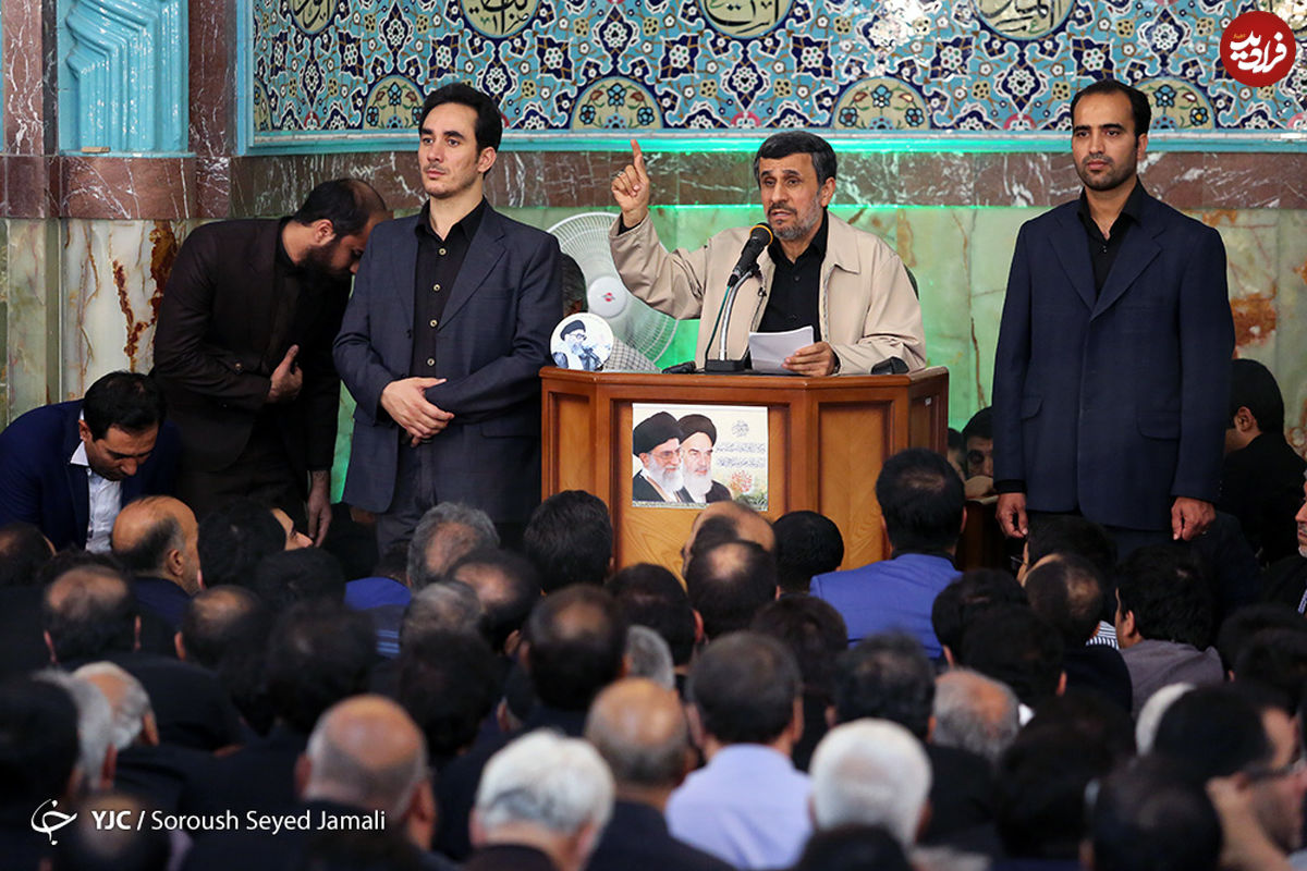 حواشی حضور احمدی‌نژاد در مسجدنارمک