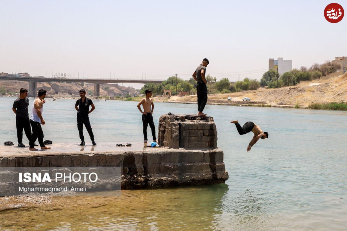 زندگی بر مدار ۵۰ درجه در خوزستان