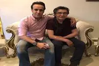 علی کریمی به دیدار رضا رویگری رفت