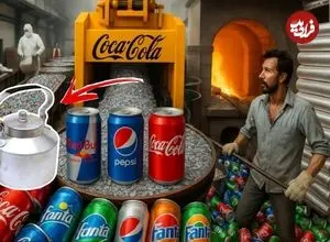 ببینید| فرآیند بازیافت میلیون‌ها قوطی آلومینیومی دورریز و تبدیل آن‌ها به کتری در پاکستان