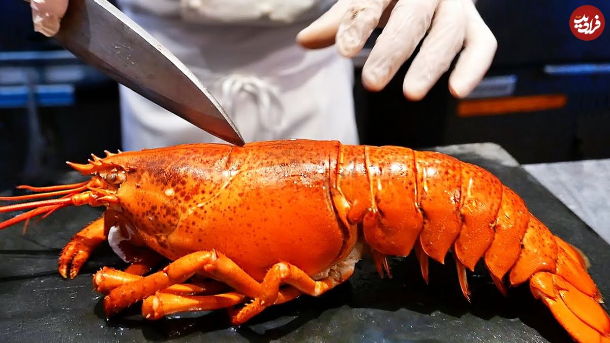 ببینید؛ غذای خیابانی در آمریکا؛ پخت غذا با خرچنگ در نیویورک