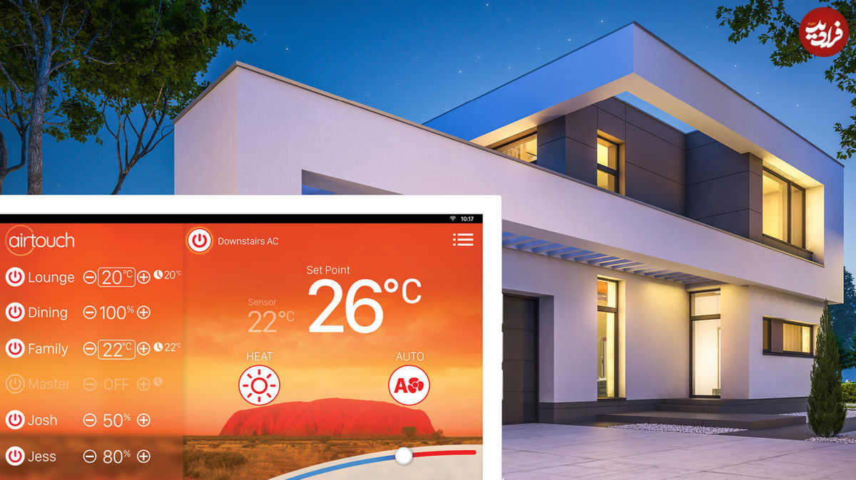 سقف هوشمندی که دمای خانه را کنترل می‌کند!