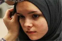 حجاب این دختر آمریکایی خبرساز شد