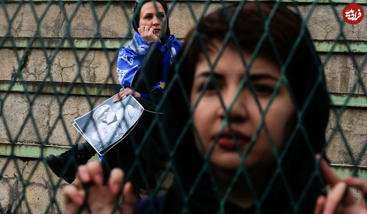 تصاویر/ دختران استقلالی در تشییع پورحیدری