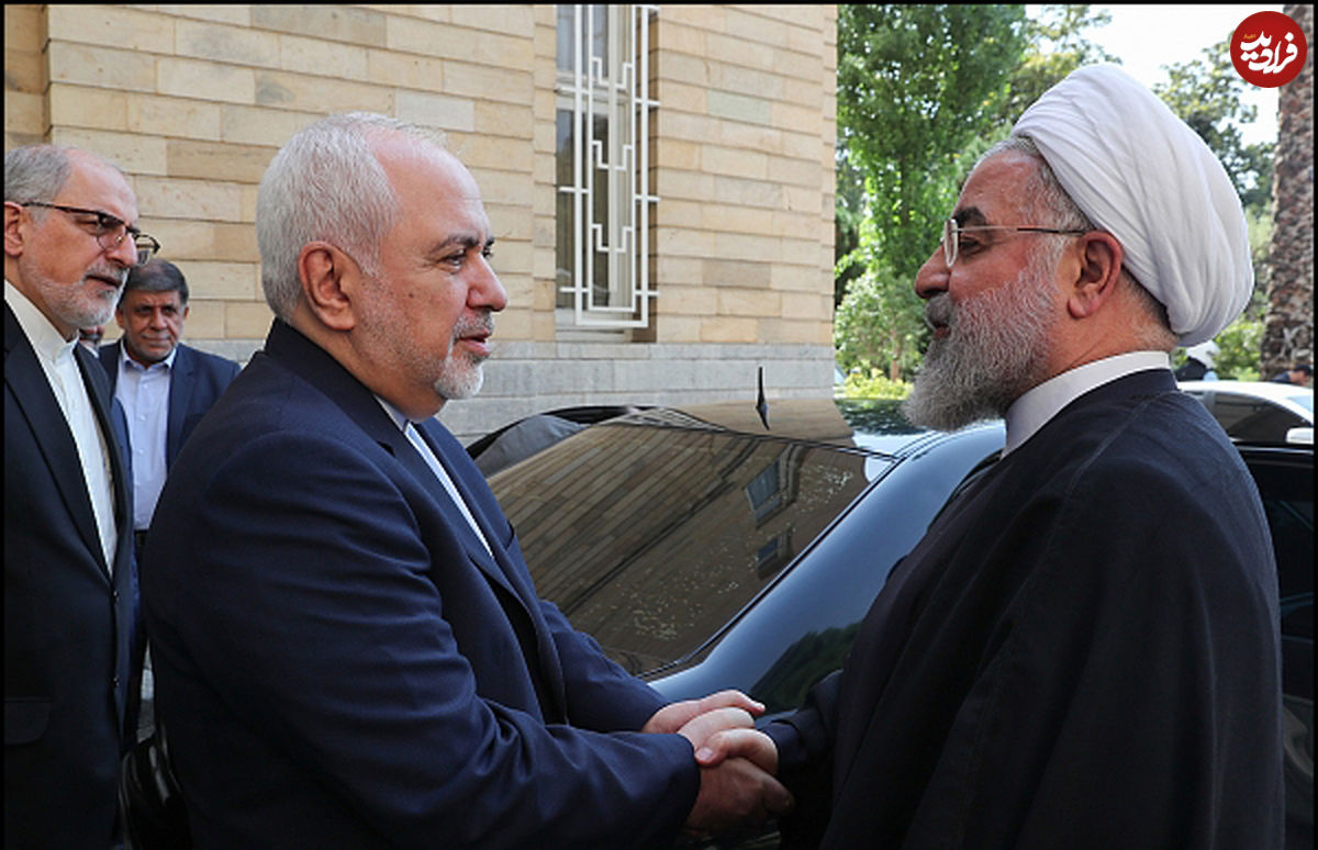 دفاع روحانی و سردار سلیمانی ظریف